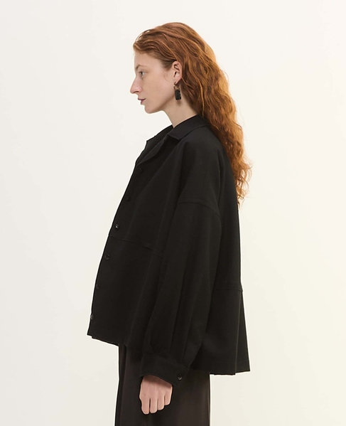 ウールボタニークリアジャケット 詳細画像 ブラック 9
