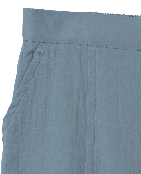 ダブルガーゼカーブパンツ 詳細画像 ブルーグレー 4