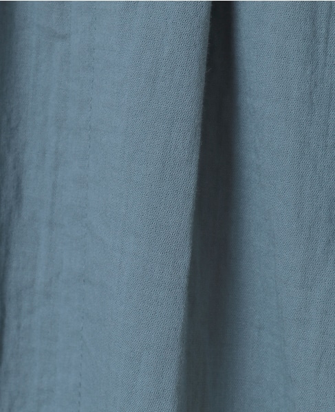 ダブルガーゼカーブパンツ 詳細画像 ブルーグレー 6