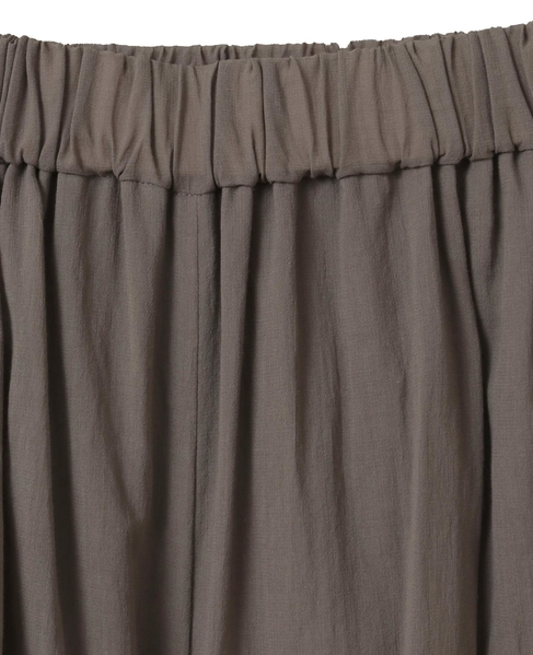 ボイルギャザースカート風パンツ 詳細画像 トープ 3