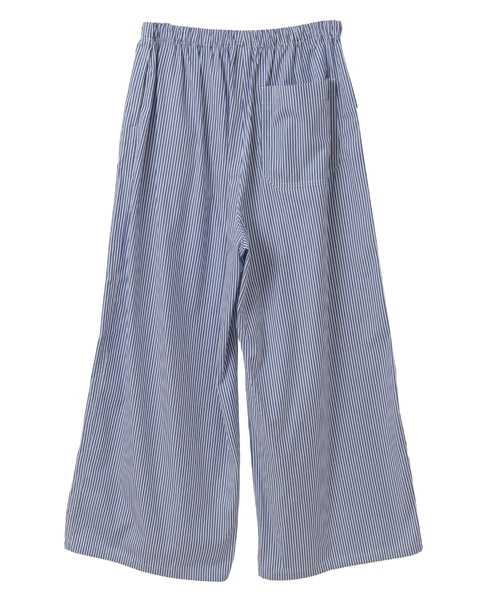 ストライプタイプライターイージーパンツ 詳細画像 ブルーストライプ 2