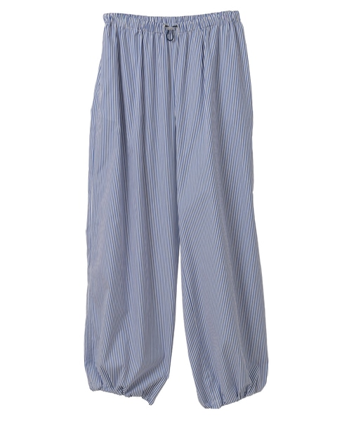ストライプタイプライターイージーパンツ 詳細画像 ブルーストライプ 8