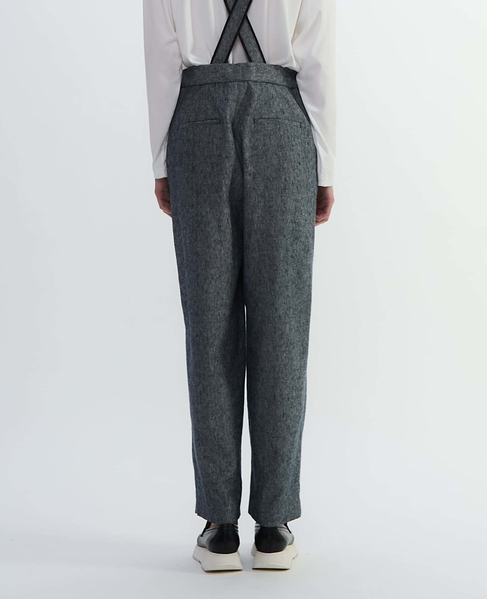 ヘビーコットンリネンサスペンダーパンツ 詳細画像 ネイビー 4