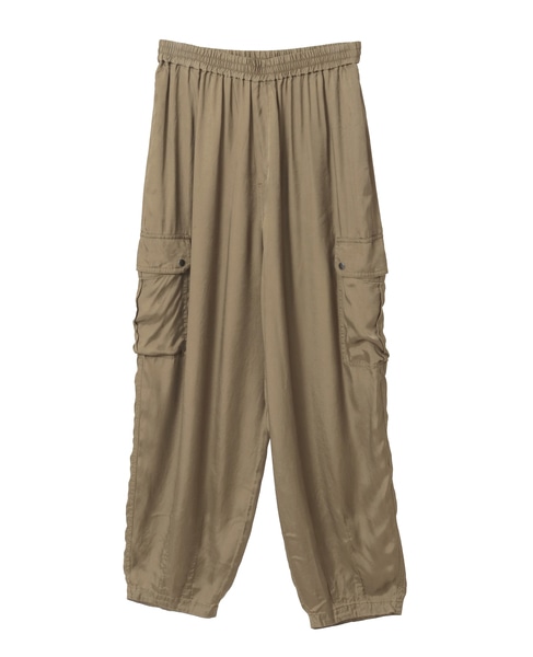 earth pigment clothバルーンシルエットパンツ 詳細画像 カーキ 1