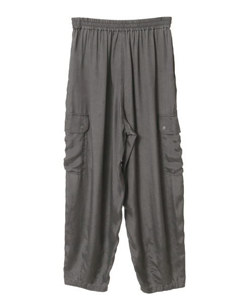 earth pigment clothバルーンシルエットパンツ 詳細画像 グレー 2