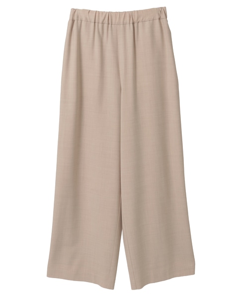 フレックスウールサキソニーストレートパンツ 詳細画像 ベージュ 1