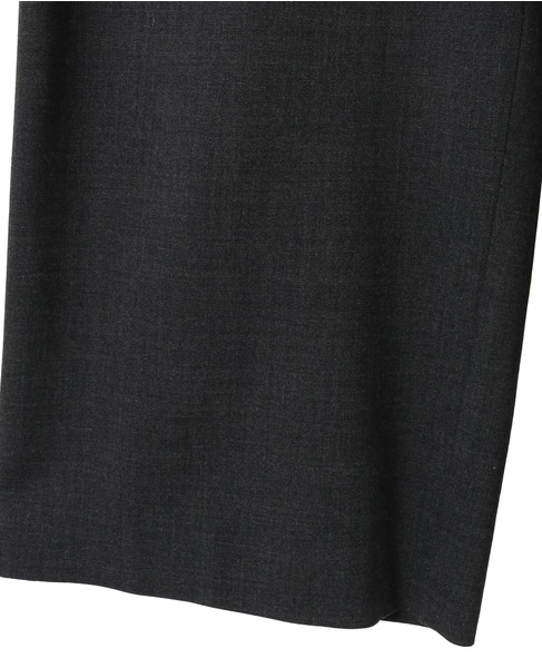 フレックスウールサキソニーストレートパンツ 詳細画像 チャコールグレー 6