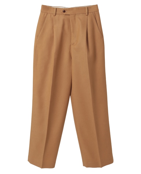 ウールボタニークリアテーパードパンツ 詳細画像 ベージュ 1