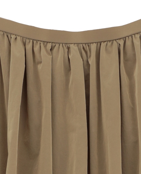 ヴィンテージタフタセミフレアスカート 詳細画像 ベージュ 11