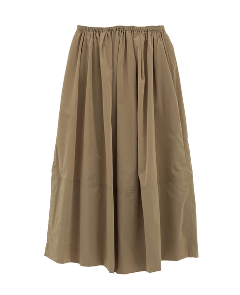 ヴィンテージタフタセミフレアスカート 詳細画像 ベージュ 2
