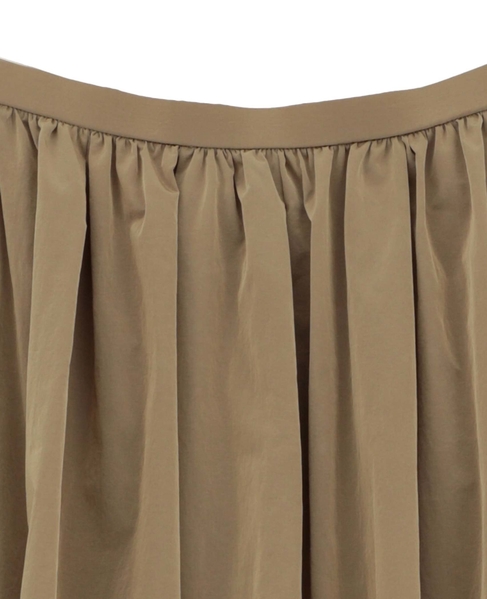 ヴィンテージタフタセミフレアスカート 詳細画像 ベージュ 4