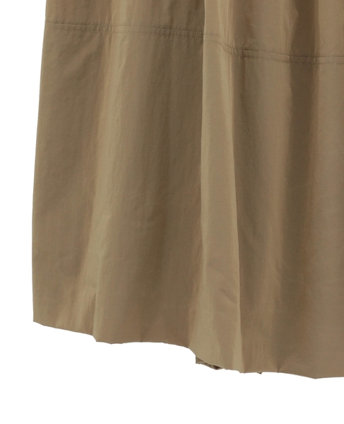ヴィンテージタフタセミフレアスカート 詳細画像 ベージュ 5