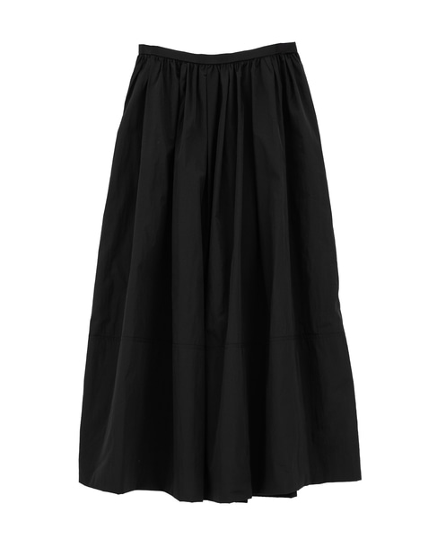 ヴィンテージタフタセミフレアスカート 詳細画像 ブラック 5