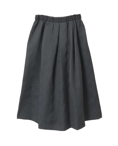 ジオメトリックJQタックスカート 詳細画像 ブラック 2