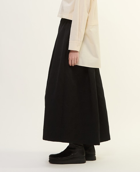 ジオメトリックJQタックスカート 詳細画像 ブラック 8