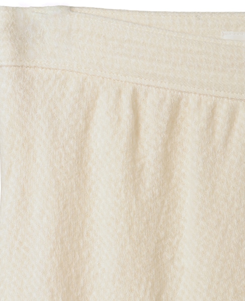 ウールリネンコットンワッシャーバイヤスストレートスカート 詳細画像 オフホワイト 3