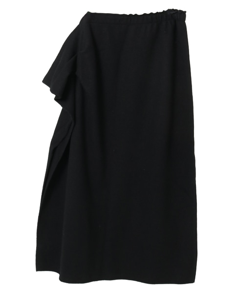 FLOAT圧縮ラッフルスカート 詳細画像 ブラック 1