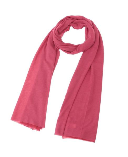 ダブルカシミヤニットストール 詳細画像 ピンク 6