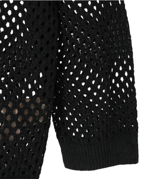 モールニットプルオーバー 詳細画像 ブラック 4