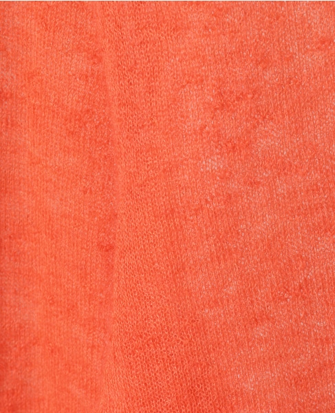 シア―モヘアロングスリーブニット 詳細画像 オレンジ 6