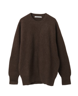 ヤククルーネックセーター