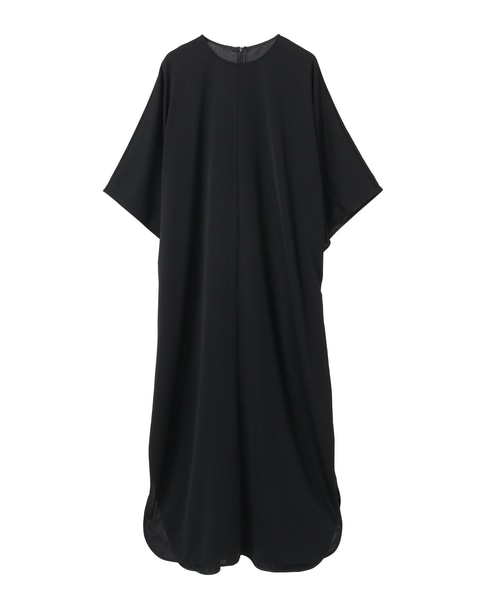 トリアセドライジャージ半袖ワンピース 詳細画像 ブラック 1