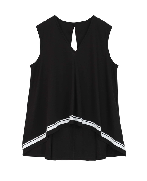 【Archive Dress Collection】アルビニオーガニックスムースセパレートワンピース 詳細画像 ブラック 9