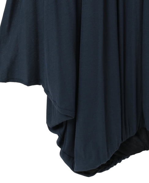 【Archive Dress Collection】シアーハイツイストフライスギャザーワンピース 詳細画像 ブルー 6