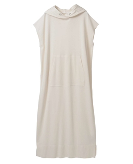 【Archive Dress Collection】ラミーコットン裏毛パーカーワンピース