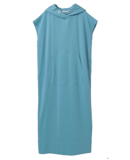 【Archive Dress Collection】ラミーコットン裏毛パーカーワンピース