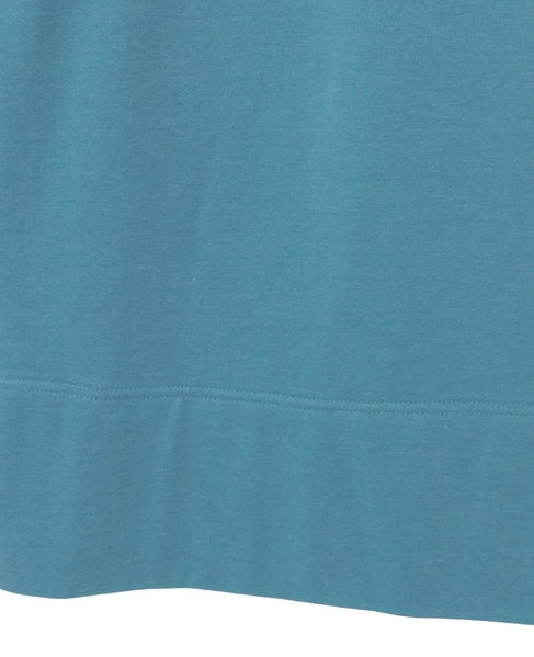 【Archive Dress Collection】ラミーコットン裏毛パーカーワンピース 詳細画像 ブルー 6