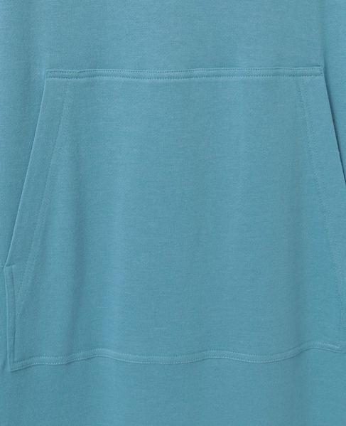 【Archive Dress Collection】ラミーコットン裏毛パーカーワンピース 詳細画像 ブルー 7