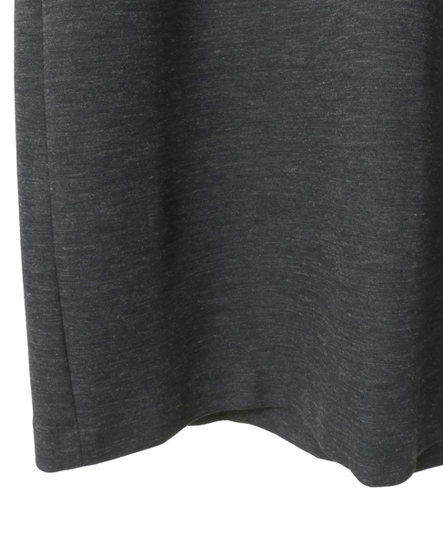 ダンボールジャージ/ミルドジャージUネックジャンパースカート 詳細画像 チャコールグレー 6