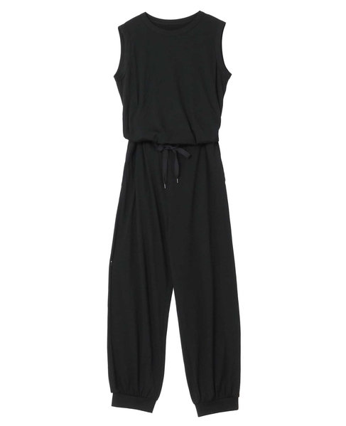 SUPER100ウールノースリーブオールインワン 詳細画像 ブラック 1