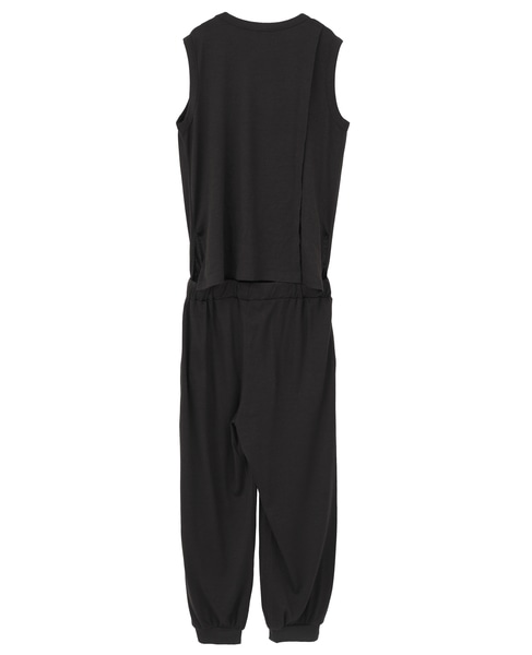 SUPER100ウールノースリーブオールインワン 詳細画像 ブラウン 2