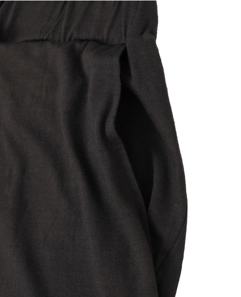 SUPER100ウールノースリーブオールインワン 詳細画像 ブラウン 7