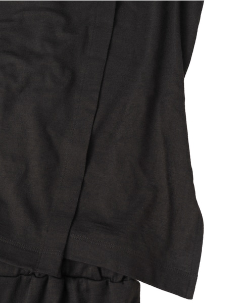 SUPER100ウールノースリーブオールインワン 詳細画像 ブラウン 9