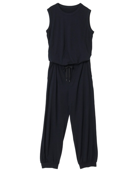 SUPER100ウールノースリーブオールインワン 詳細画像 ネイビー 1