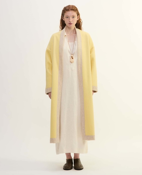 カシミヤフリースコート 詳細画像 ライトベージュ 11