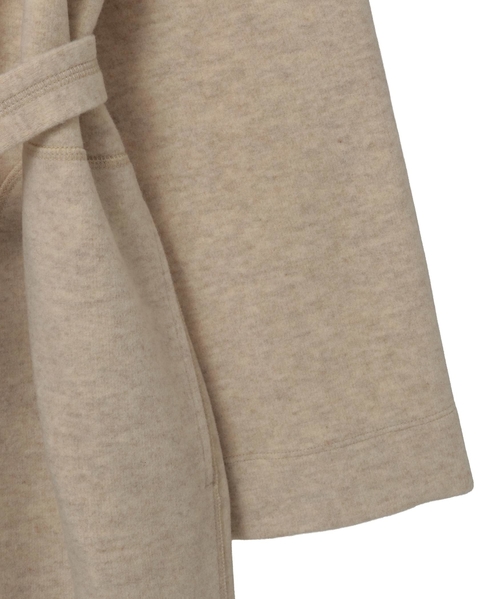 カシミヤフリースコート 詳細画像 ライトベージュ 4