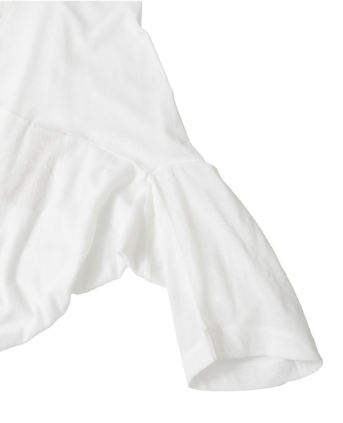 強撚ハイゲージ天竺モモンガカーディガン 詳細画像 ホワイト 8