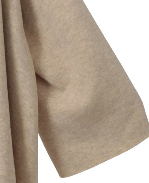 カシミヤフリース片袖ストール 詳細画像 ライトベージュ 4