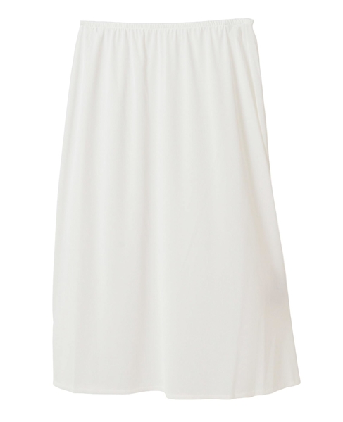 60スムースバイカラースカート 詳細画像 クロ×シロ 6