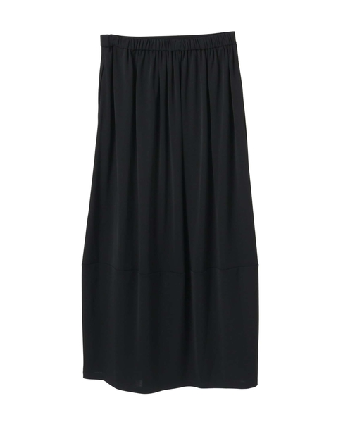 トリアセドライジャージタックスカート 詳細画像 ブラック 2