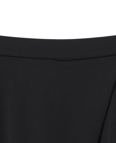 トリアセドライジャージタックスカート 詳細画像 ブラック 4
