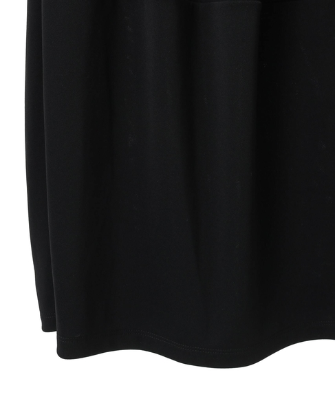 トリアセドライジャージタックスカート 詳細画像 ブラック 5