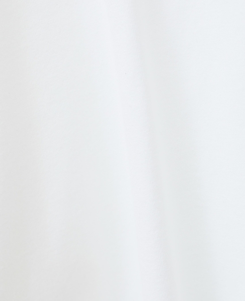 アップリケ花モチーフTシャツ 詳細画像 ホワイト 6