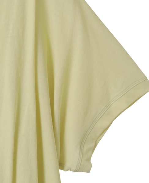 超強撚天竺イレギュラーデザインTシャツ 詳細画像 イエローグリーン 4