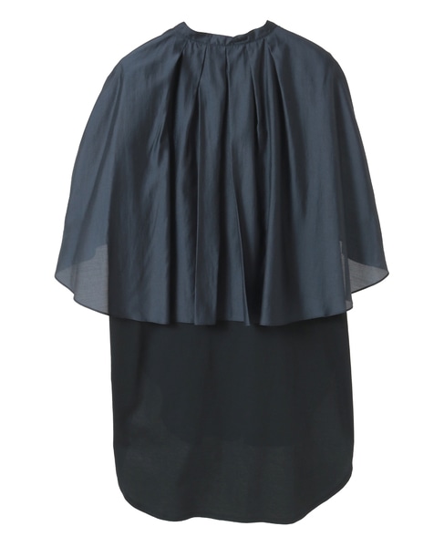 サイロプレミアムドッキングブラウス 詳細画像 ネイビー 2