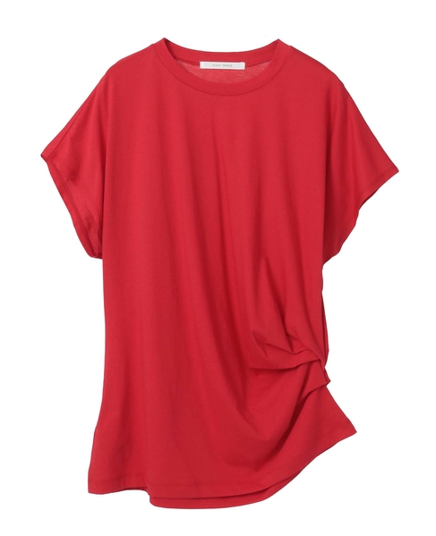 アルビニスタシフォンドレープTシャツ 詳細画像 レッド 1